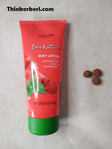 Oriflame Love Nature Body Lotion Energising Mint & Raspberry (Review)